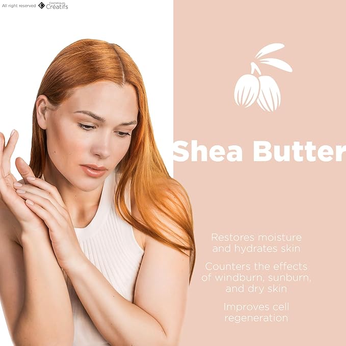 Moisturizing Hand Cream for Dry, Cracked Hands, Nails and Cuticles - 3.4 fl. oz. - Anti-Aging Skin Moisturizer with Vitamin E, Shea Butter, and Ceramides