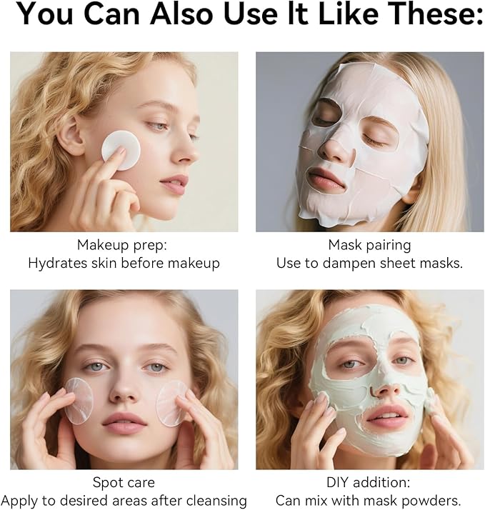 Rose Water Face Toner, Moisturizing & Anti-Aging for All Skin Types (13.5Fl Oz)