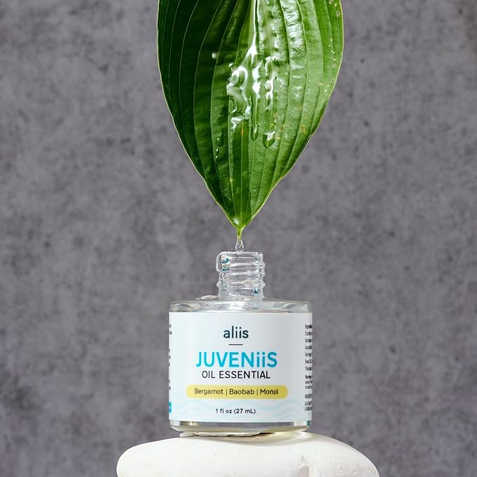 ALIIS Juveniis Hair + Skin Oil – Multi-Use Lightweight Oil for Scalp, Hair & Body – Hydrates, Softens & Restores Moisture - Fast Absorbing, Non-Greasy Finish, Frizz Control & Shine