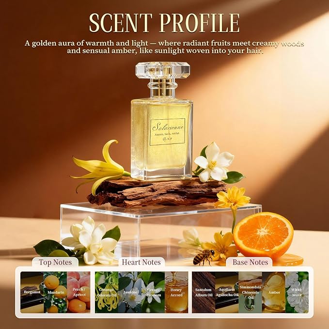 NP NATURES PHILOSOPHY Hair Perfume, Leave-in Hair Serum & Shine Hair Spray for Women, Anti-Frizz, Long Lasting Fragrance, Lightweight Conditioner & Glossier Hair Perfume oils - 50ml