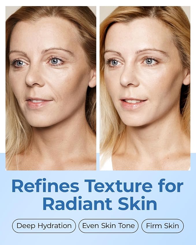 Collagen Face Mask Sheet, Hydrating Hyaluronic Acid Face Masks Skincare for Moisturizing, Soothing, Anti-Aging, Vegan Facial Masks for Women Man Skin Care Gifts 6 Sheet