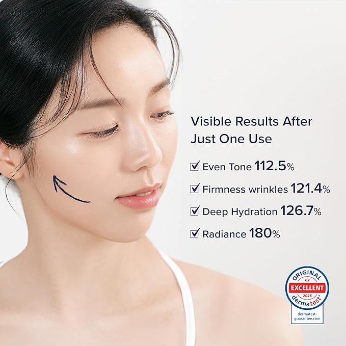 Sealing-in-Moisture Mask | No-Slip, No-Drip, No-Mess 15-Minute Triple-Layer Sheet Mask | Niacinamide, Adenosine &Collagen for Hydration,Firming & Glowing Skin | (18gx5ea)