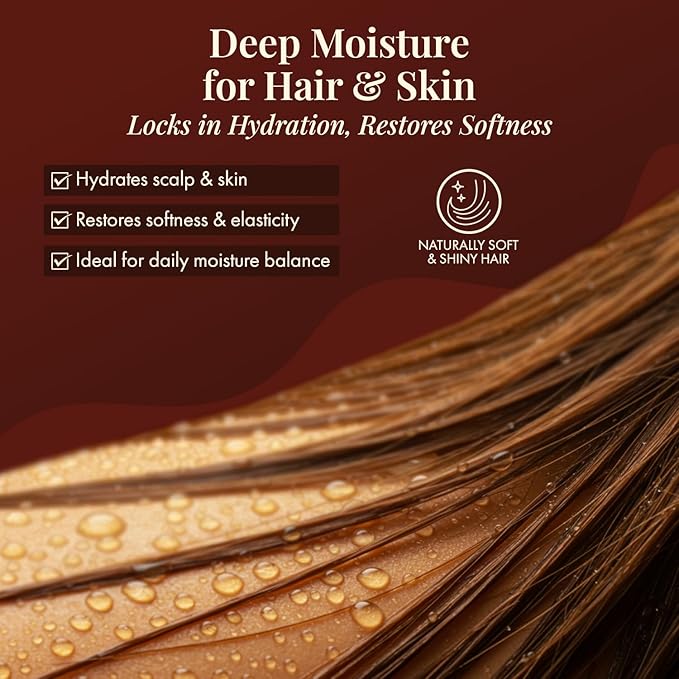 100% Pure Batana Oil - Nourishing Hair & Skin Treatment for Growth, Strength & Moisture- Batana Oils for Soft, Shiny Hair & Glowing Skin- Oil for Daily Use- Restores Hairs & Skins Naturally