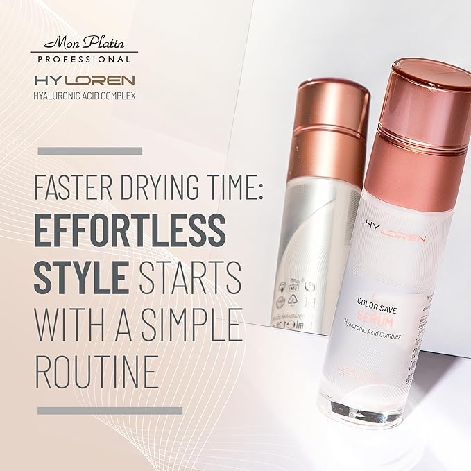 Color Save Serum with Hyaluronic Acid for Colored , Damaged , Repair Treatment, Prevents Fading, Anti Frizz for Soft, Shiny, Healthy Hair 50ml