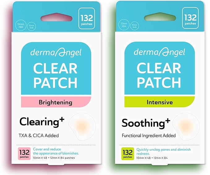 Ultra Invisible Dark Spot Patches & Salicylic Acid Acne Patches Bundle – Effective Acne Spot Treatment for Day & Night Use, Blemish, Post-Acne Marks, Hydrocolloid, 264 Total Patches – Bundle