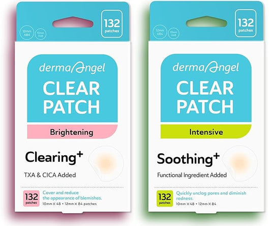 Ultra Invisible Dark Spot Patches & Salicylic Acid Acne Patches Bundle – Effective Acne Spot Treatment for Day & Night Use, Blemish, Post-Acne Marks, Hydrocolloid, 264 Total Patches – Bundle