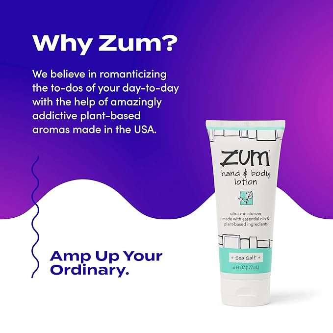 Zum Hand and Body Lotion - Sea Salt - 6 fl oz