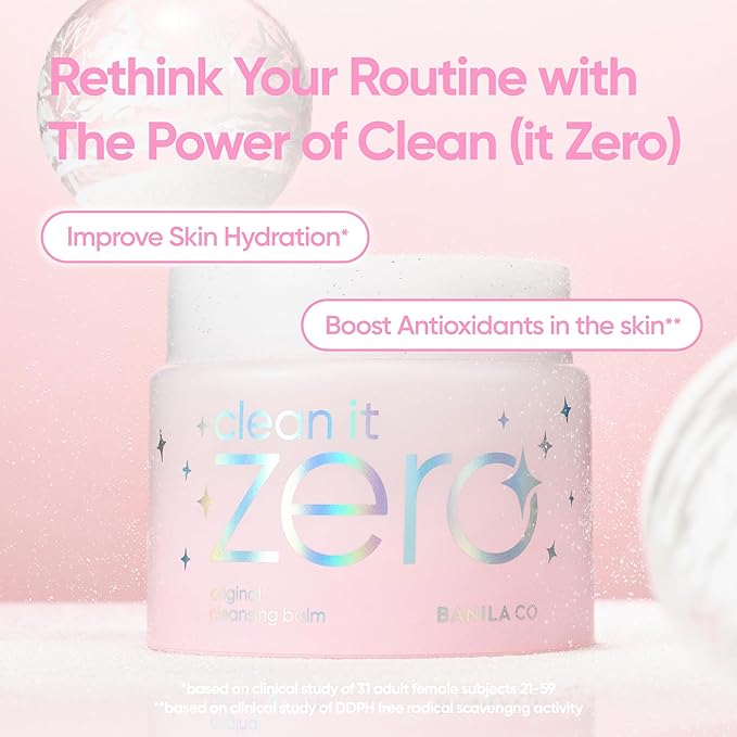 BANILA CO Clean it Zero Original Cleansing Balm Holiday Edition | Korean Makeup Remover, Cleansing Oil, Cleanser for All Skin Types | Vegan | Made with Acerola Berry & Vitamin C (180ml / 6.08 fl.oz)