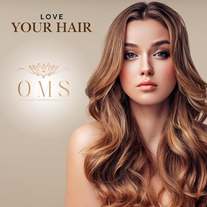 ORGANIC MODERN SOLUTIONS Hair Growth Serum – Ayurvedic Leave-In Scalp Treatment for Hair Loss, Graying & Thinning | Daily Herbal Thickening Oil with Amalaki, Peppermint & Rosemary – 2oz