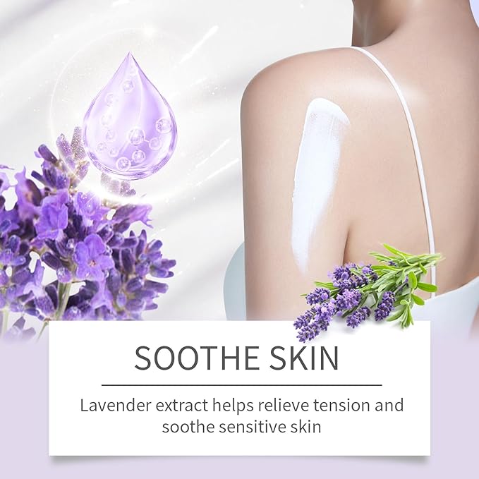 Moisturizing Body Wash, 24-Hour Odor Control, Removes Odor, Moisturizing Formula, Formulated Without SLS or Parabens, 3.38 FL.OZ (Lavender)