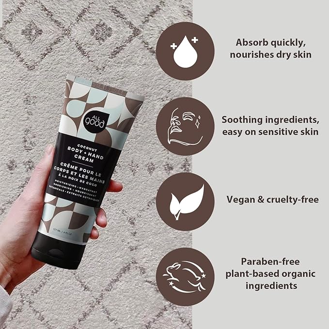 All Good Body Lotion (2-Pack, Coconut)