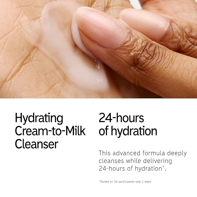 The INKEY List Glow Hard or Go Home Gift Set, Includes 2 Cleansing Pads, Hydrating Cream-to-Milk Cleanser + Hyaluronic Acid Serum + Omega Water Cream, Skincare Trio for Glowing Skin, Perfect Gift