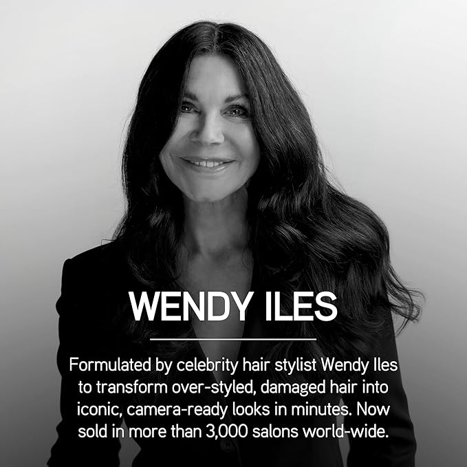 ILES FORMULA Weightless Styling Cream & Finishing Serum with Heat Protection, Non-Greasy Hair Repair Treatment for Damaged Hair, Anti-Frizz Blow Dry Product with Silk Extract & Macroloba Seed (500mL)