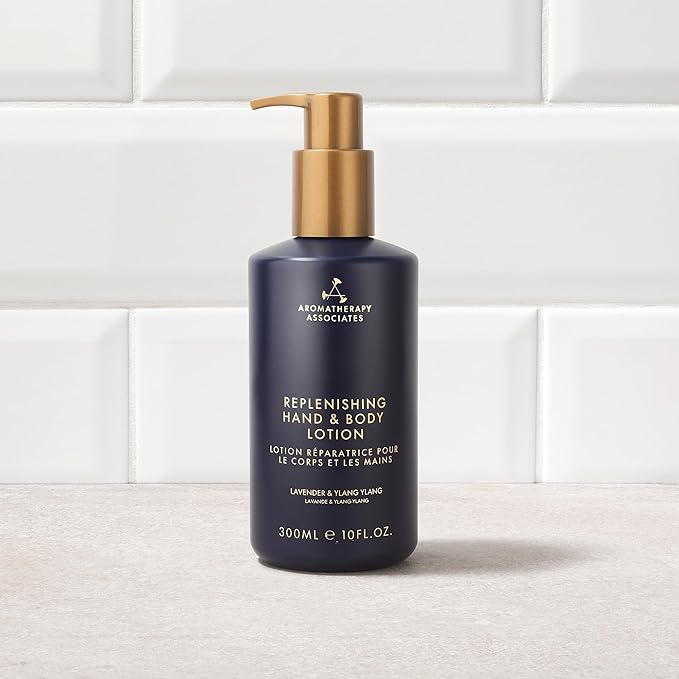 Aromatherapy Associates Balance Replenishing Hand & Body Lotion, Fresh Moisturizing Lotion for Women and Men, Hydrating Daily Skincare, 10 fl. oz.