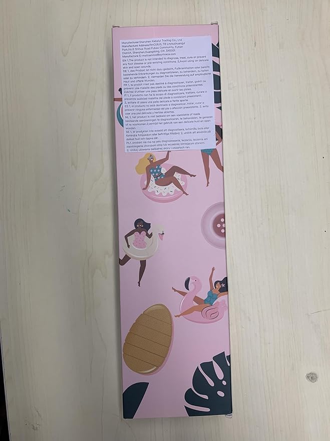 2-Sided Glass Foot File Callus Remover (Pink)