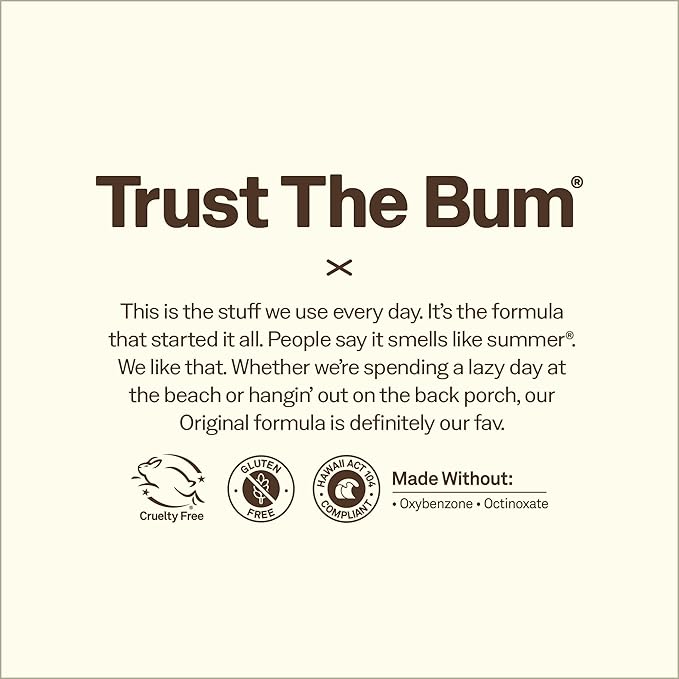 Sun Bum Original SPF 30 Sunscreen Body Spray - Broad Spectrum Moisturizing Sunscreen with Vitamin E - Hawaii 104 Act Compliant (Made without Octinoxate & Oxybenzone) - 6 oz