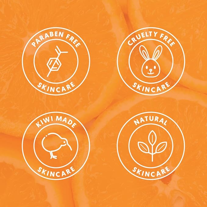 By Nature Vitamin C + Caffeine Brightening + Hydrating Under Eye Mask Patches - Energizing + Replenishing Eye Patches for Dark Circles - Skincare from New Zealand - Under Eye Patches - 5 Pairs