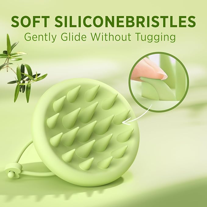 Roycederm Tea Tree Scalp Scrub with Scalp Massager Brush - Deep Cleansing & Exfoliating Pre-Shampoo Treatment for Dry, Flaky Scalp – Gently Refreshes, Hydrates & Balances Scalp