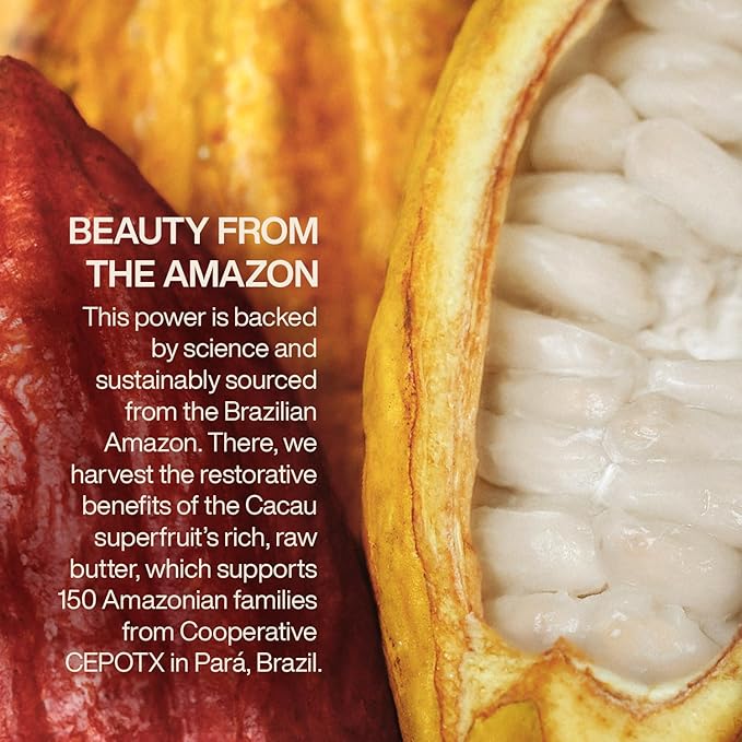 Natura – Ekos Cacau Hand Cream, Cocoa Butter Moisturizer for Dry Hands, Hydrating Vegan Skincare, Strengthens Nails & Cuticles – 2.6oz (75g)