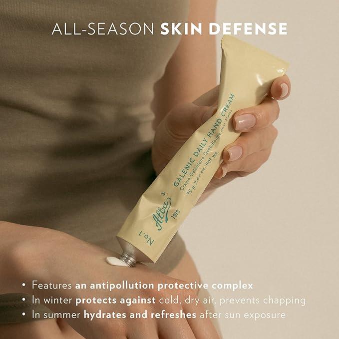 Alba1913 Vegan Daily Hand Cream for Dry Cracked Hands for Women & Men - Moisturizing, Fast Absorbing, Non-Greasy Cream for Working Hands, and Dry Skin, Soothes Skin Irritation - Travel Size 2.64 fl oz