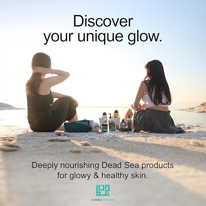 JUMAN Dead Sea Minerals Shea Butter Moisturizer Bundle | Infused with Vitamin E and Plant Extracts | Free from Harmful Ingredients | Suitable for All Skin Types | Bundle of 3