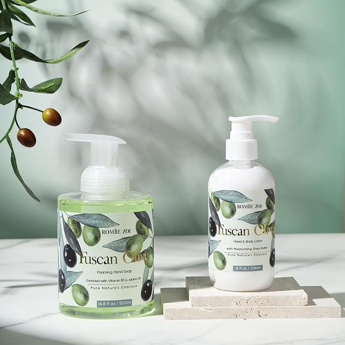 ROMIIE ZOI Daily Hand & Body Lotion with Moisturizing Shea Butter - Tuscan Olive - 236 ML / 8 FL OZ