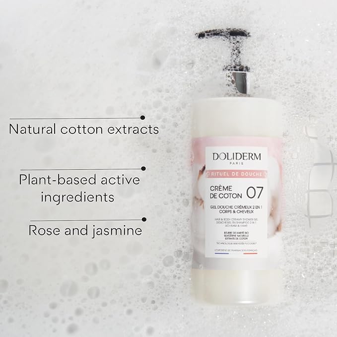 Paris - Creamy Shower Gel, 33.8 Fl Oz (Fresh Cotton)