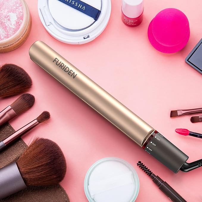 FURIDEN Professional Salon Quality Hair Straightener, Hair Straightener and Curler 2 in 1, Flat Iron Curling Iron in One, Fast Results | Long Lasting