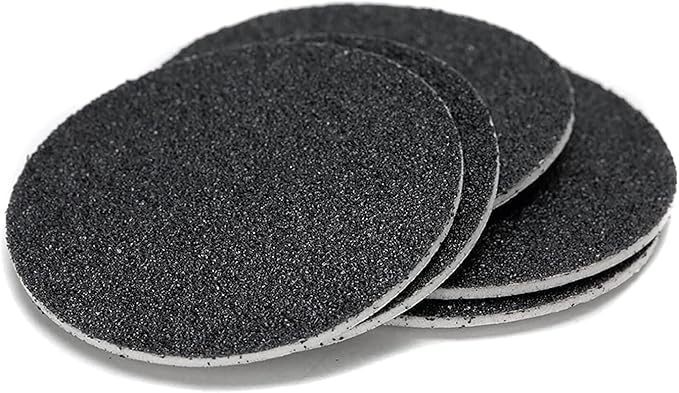 60PCS Replaceable Sandpaper Discs 150 Grit Sandpaper Refill Pad Disks for Electric Foot File Callus Remover (150 Grit)