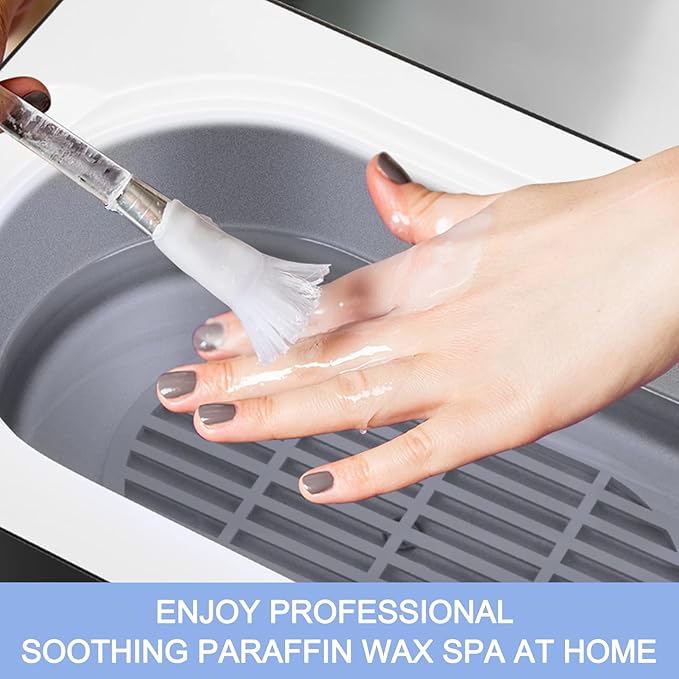 KARITE Paraffin Wax Refills, 10 Pack Beads Blocks for Bath, Machine Refills for Hand Feet Dry Skin - Deep Moisturizing, Hydration and Nourishment (Unscented)