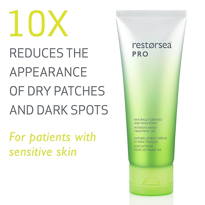 Restorsea PRO Intensive Hand Treatment 10X – Anti-Aging Hand Cream with 10% More Aquabeautine XL – Brightens Dark Spots, Hydrates Dry Skin, Boosts Elasticity – Quick-Drying, Non-Greasy