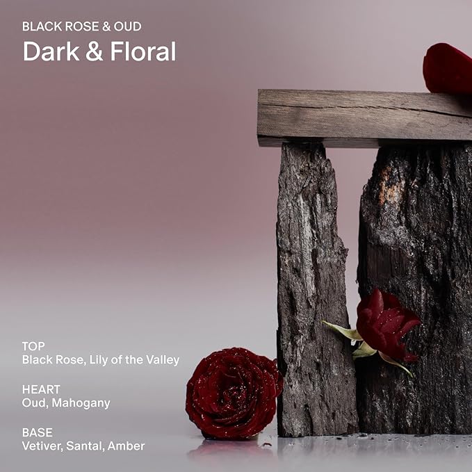 Salt & Stone Hand Cream for Women & Men | Black Rose & Oud | Hydrates, Nourishes & Softens Skin | Restores Dry Cracked Hands | Fast-Absorbing | Cruelty-Free & Vegan (2 fl oz)