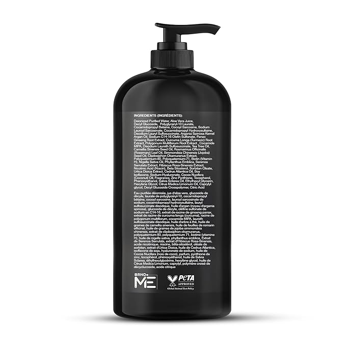 Botanic Hearth Biotin Shampoo | Infused With Korean Ginseng & Turmeric For Stronger, Thicker | Looking Hair | Sulfate & Paraben Free | 16 Fl. Oz