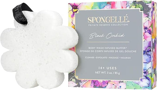 Spongelle Black Orchid Body Wash Infused Buffer