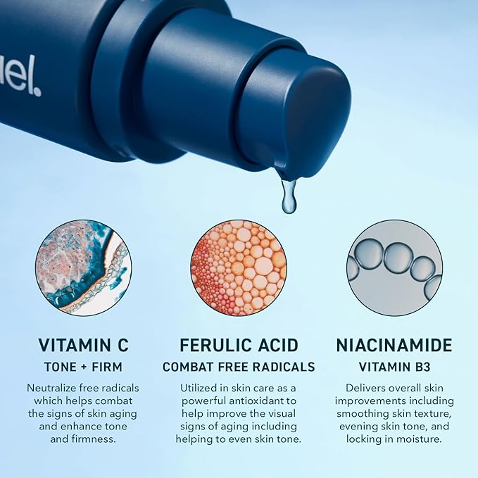 Prequel Skin Radiance & Hydration Duo: Lucent-C Vitamin C Serum and Multi-Quench Plumping Hydration Serum