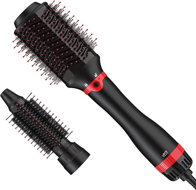 Hair Dryer Brush, Hair Brush Blow Dryer and Volumizer, One-Step Hot Air Brush for Drying, Straightening, Volumizing