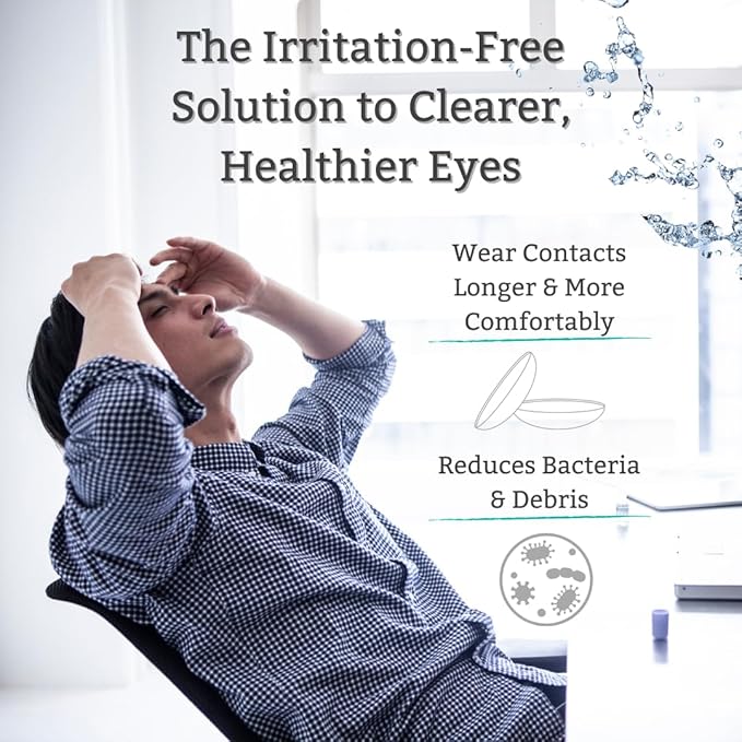 TearRestore Tea Tree HylaWipe Eyelid Wipes - 30 Count | Hydrating Eye Lid Cleanser | Blepharitis Treatment for Eyelids | Eye Lid Cleansing Wipes | Eyes Wipe for Dry, Red, Itchy, And Irritated Eyes