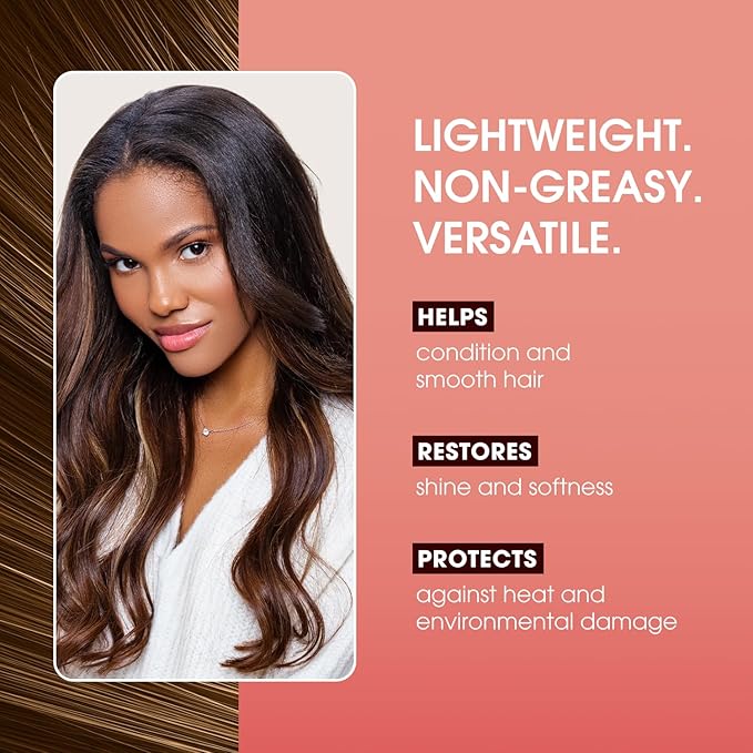 One 'N Only Argan Oil Hair Treatment - Lightweight & Hydrating Hair Oil for Natural, Wigs & Extensions - Shine Enhancing, Heat Protectant & Frizz Control (2 oz)