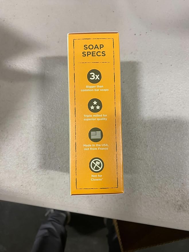 Duke Cannon Big Brick of Soap - Bay Rum Scent + Tactical Scrubber 2 Pack Bundle | 10 oz Triple-Milled Soap Bar with Citrus Musk & Cedarwood | Military-Grade Pouch | For Men