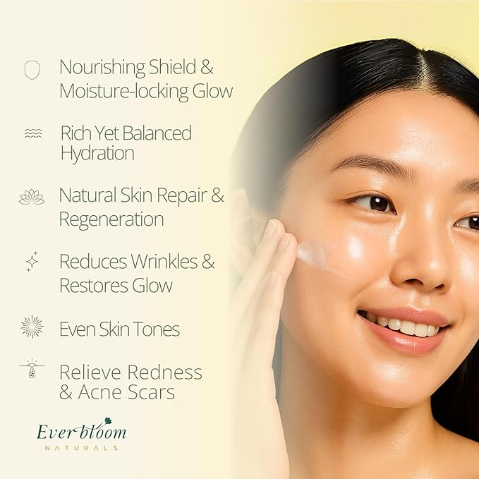 92% Snail Mucin Face Moisturizer Cream Large 7oz with CICA, Squalane & Vitamin E, Hydrating Korean Skin Care, Repair Cream for Soft and Glowy Skin, Acne Skin Care, Centella Asiatica