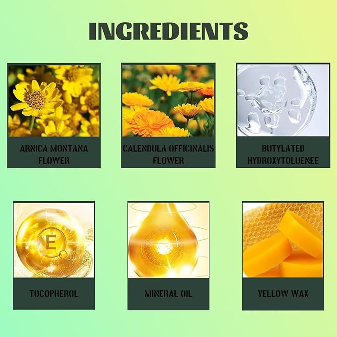 Miracle Balm, Miracle Balm for Swollen Legs, Natural Ingredients, Relaxed and Comfortable, Soothing Joint Cream for Back, Hands, Feet and Body, Improves Joint Comfort