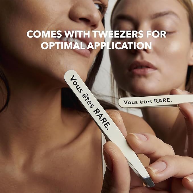 RARE Paris Trésor Solaire Soothing Kit — 5 Sheet Masks, 30 Pairs Under-Eye Patches & 1 Soothing Face Serum | 1-Month Comfort Routine