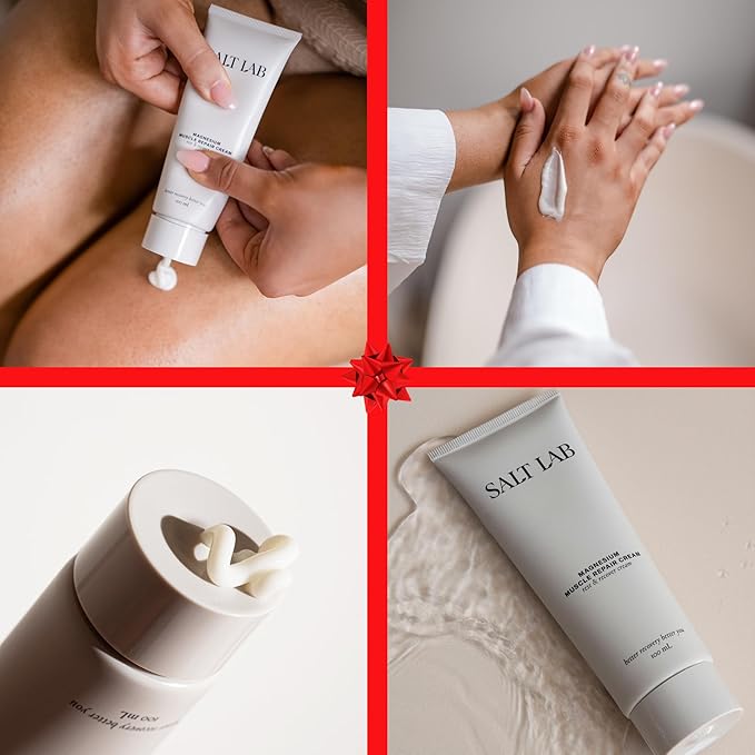 Magnesium Lotion – Muscle Repair Cream with Shea Butter for Muscle & Joint Pain Relief, Lightweight Non-Greasy Formula, Scented with Essential Oils, 100 mL