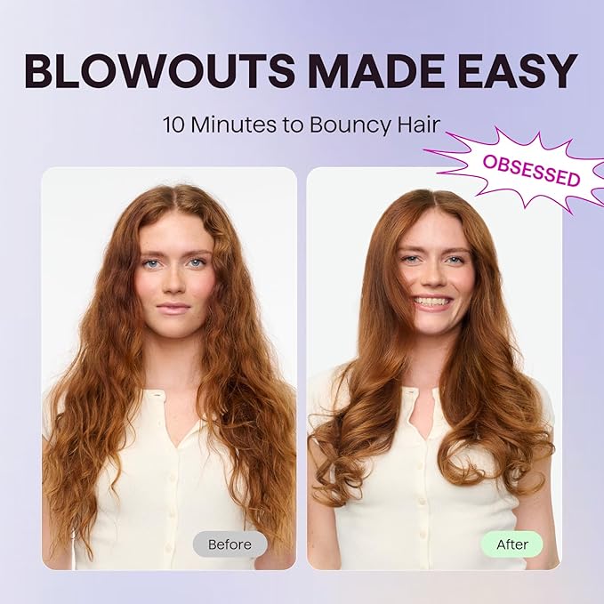 Wavytalk 5 in 1 Curling Iron Set with Curling Brush and 4 Interchangeable Ceramic Curling Wand (0.35"-1.25”), Wand Curling Iron Instant Heat Up, Dual Voltage Hair Curler