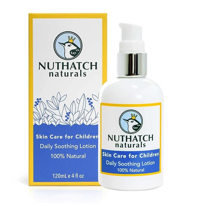 Kids Lotion - Daily Use Gentle Moisturizer - Plant Based, Moisturizing & Non-Toxic Soothing Lotion for Kids - Dermatologist Tested - Gentle, Mild, Hypoallergenic, Fragrance Free