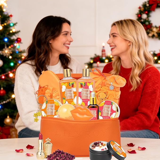 Christmas Gifts for Women Gift - Luxury 20-Piece Bath Gift Set for Mom, Bath & Body Gift Sets Spa Gift Sets for Women | Mother's Day Gift for Mom, Valentine's, Birthday, Gift Sets for All Occasions