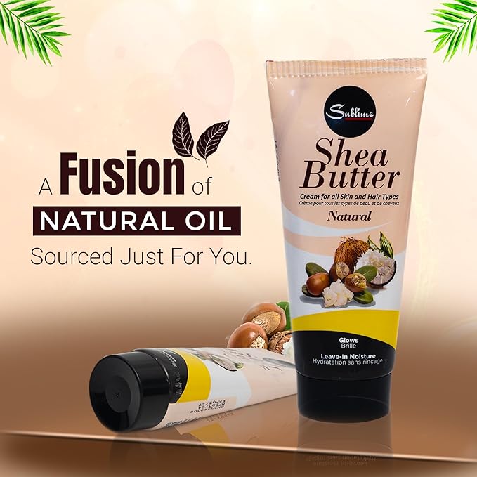 SOUL MATE Shea Butter Infused with Natural Plant Extracts| Moisturizer with Coconut Oil & Olive Oil for Skin & Hair | Body Butter for Deep Hydration