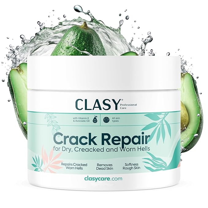 Foot Moisturizing Cream – Hydrating Heel & Foot Cream with Vitamin E and Avocado Oil – Softens Dry, Rough Skin – Nourishing Daily Foot Care, 100 ml