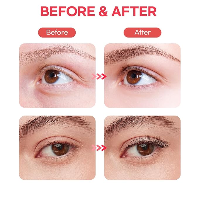 Natural Vine Eyelash Growth Serum: Lash Enhancing Serum with Advanced Formula to Boost Longer Fuller and Thicker Looking Lashes - Vegan & Cruelty-Free for Sensitive Eyes 5mL 6 Months Supply