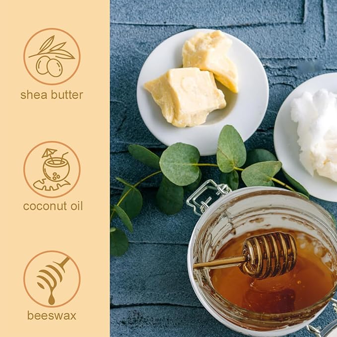 Honey Foot Balm Stick,Manuka Honey Stick Foot Cream for Dry Cracked Heels and Feet Moisturizing & Exfoliating Care for Dry Cracked Feet Knees and Hands Callus 1.41 Oz